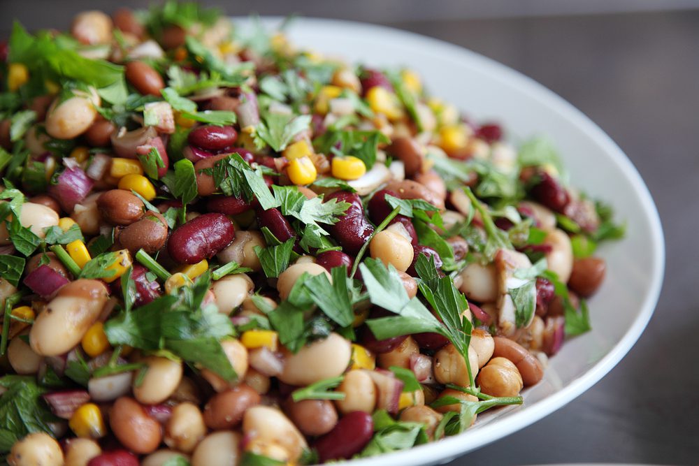 Meal made out of various beans.