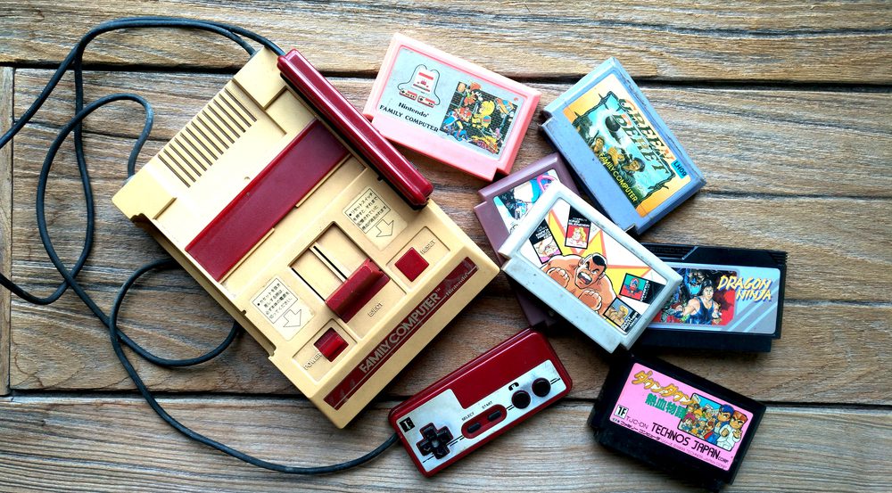 Retro video games.