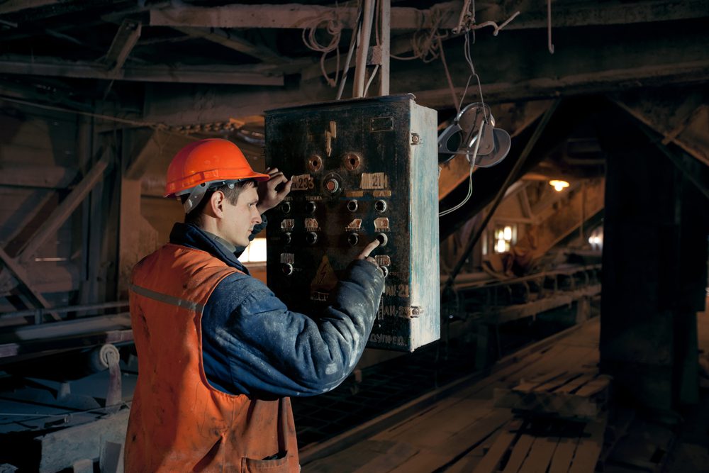 Mining machine operator.