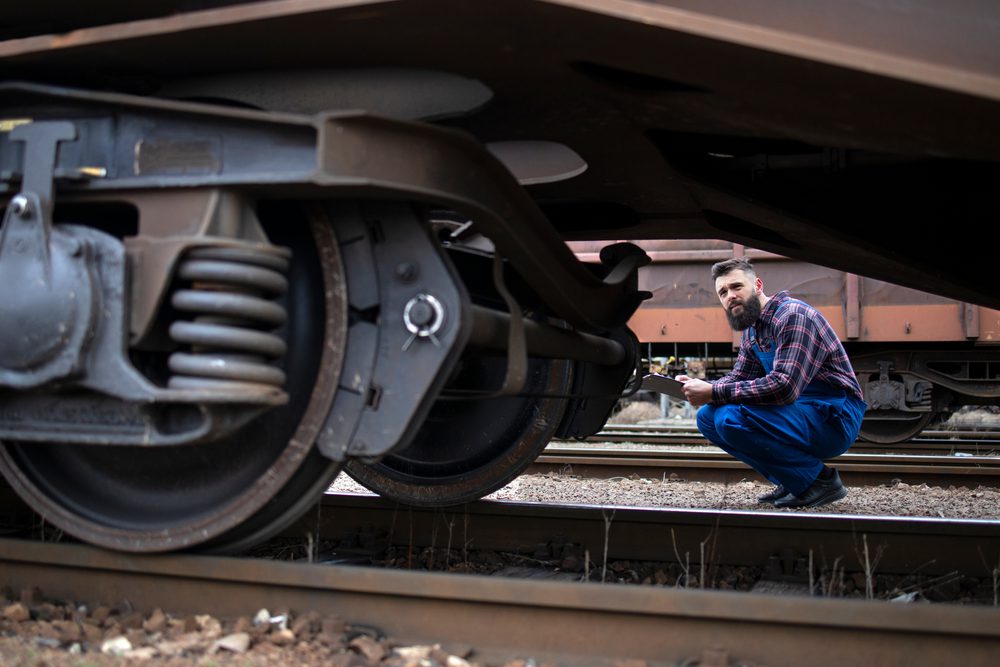 Railroad worker.
