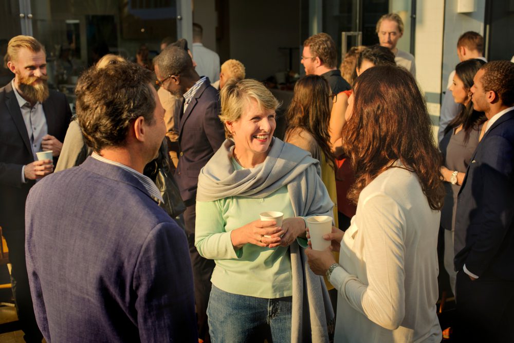 Networking party.