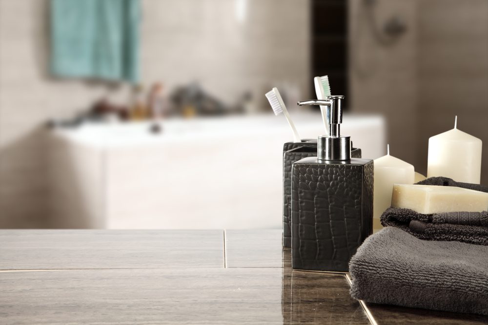 Bathroom items.