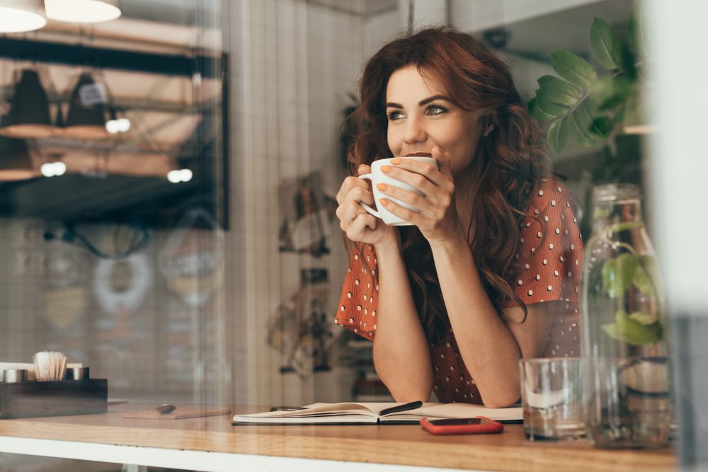 Cup of coffee.