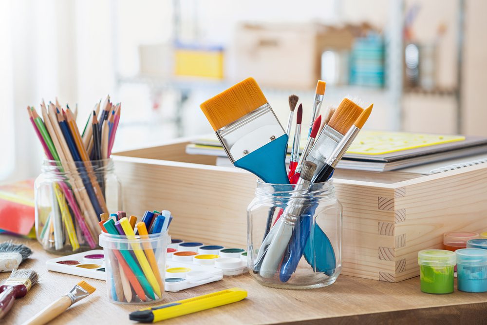 Craft supplies.