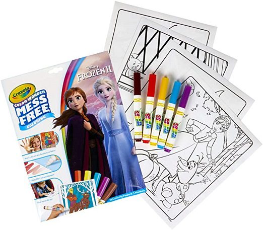 Frozen coloring book.