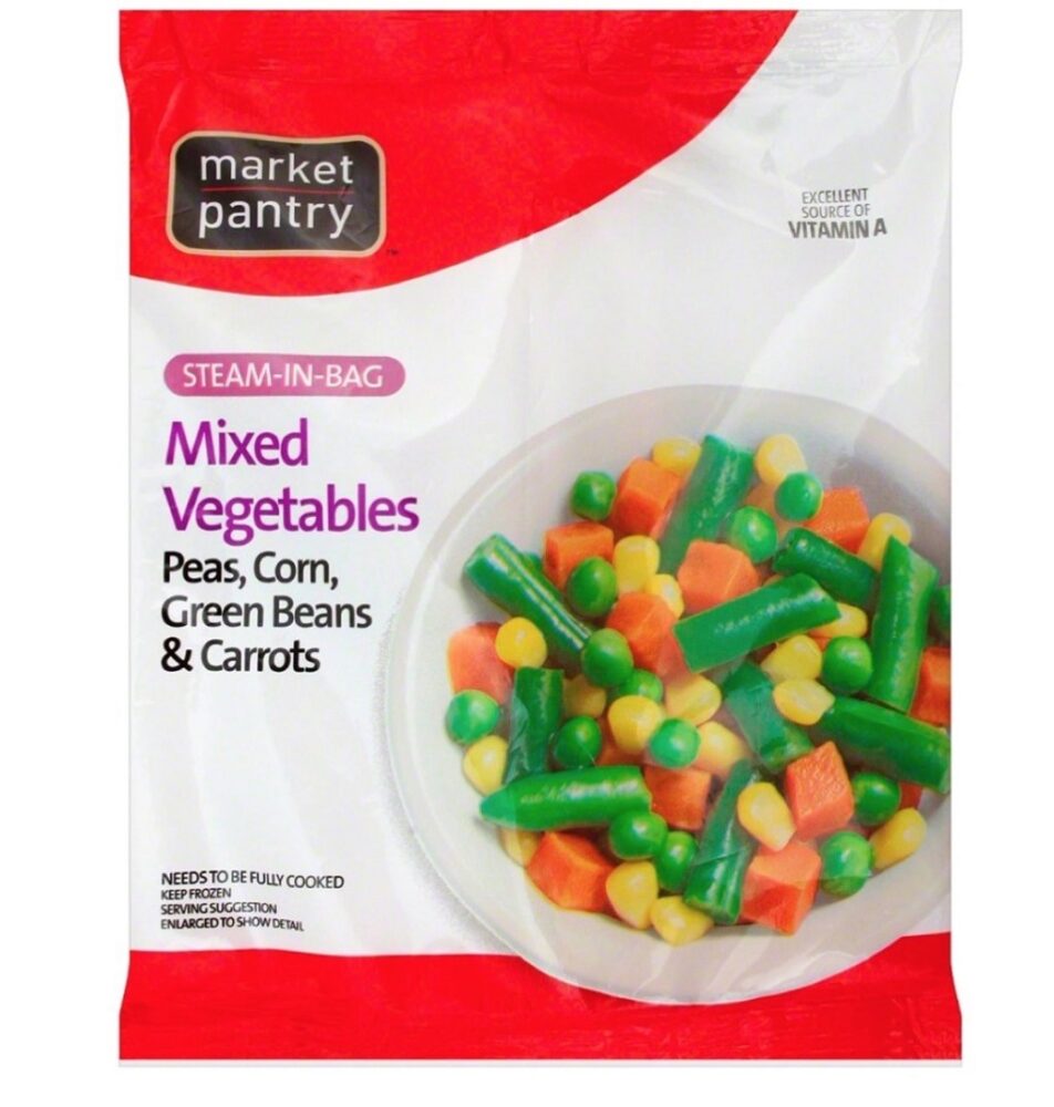 Target frozen veggies.