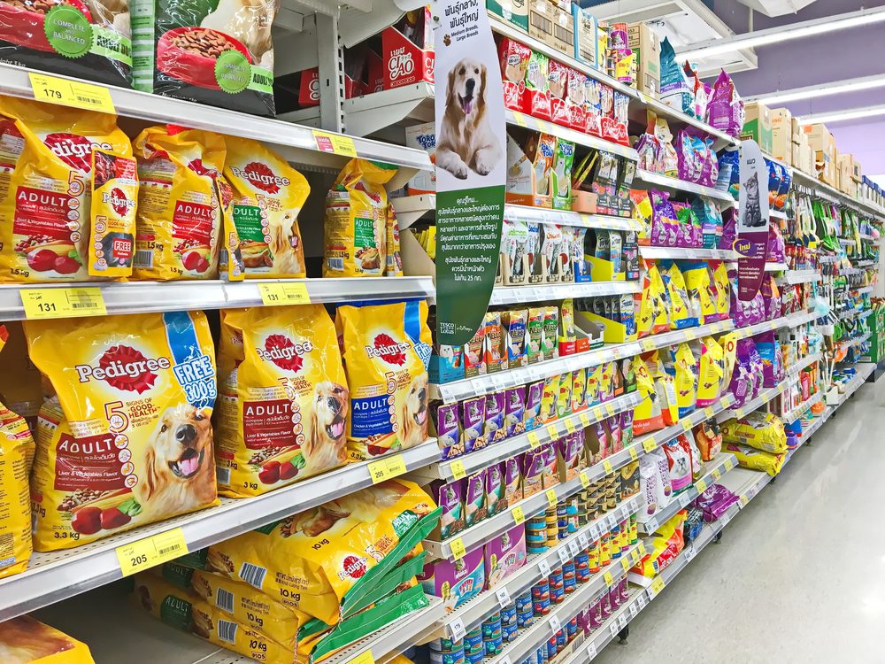 Pet food.