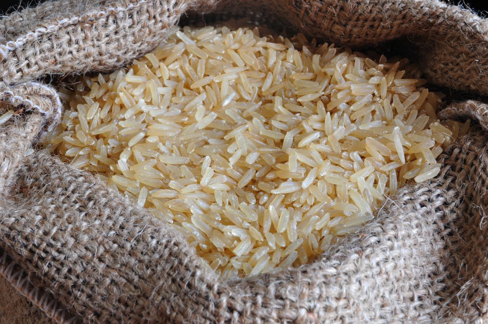 Brown rice.