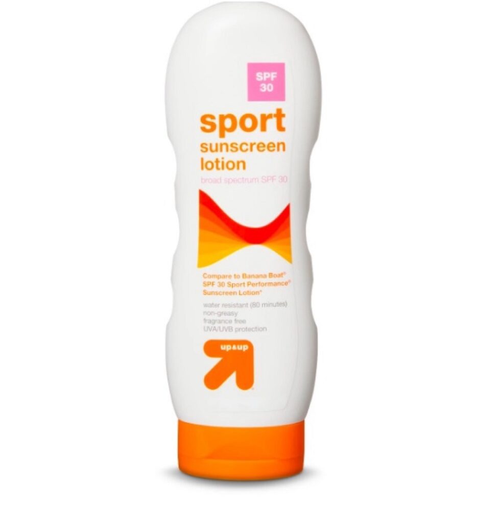 Target sunscreen.
