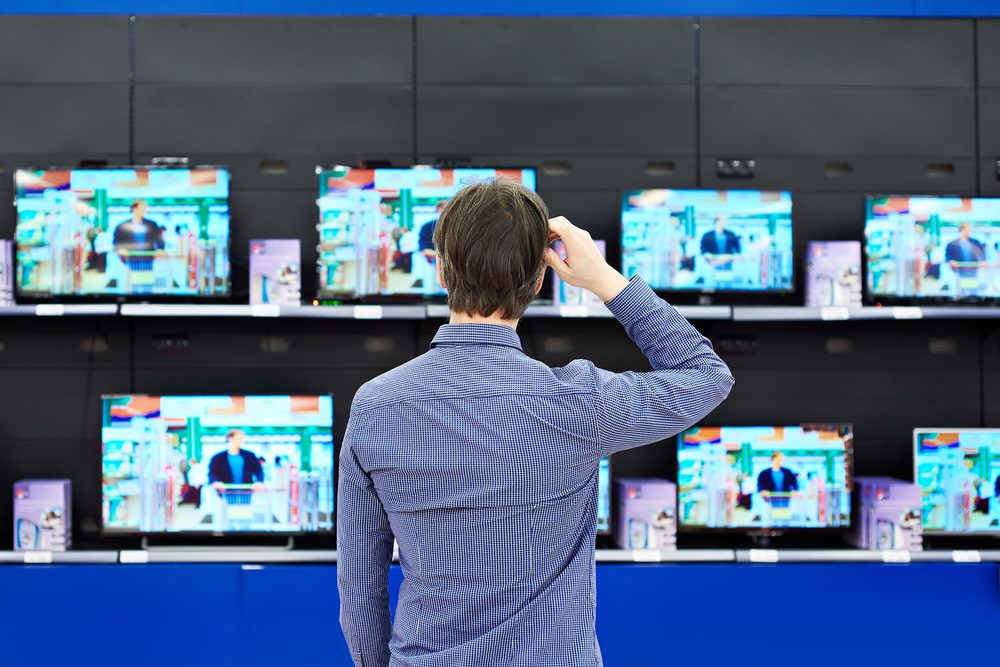 Tv section.