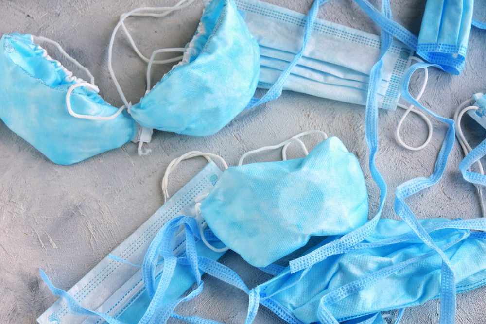 Face masks.