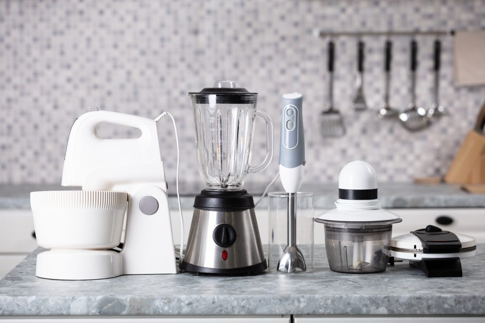 Kitchen appliances.